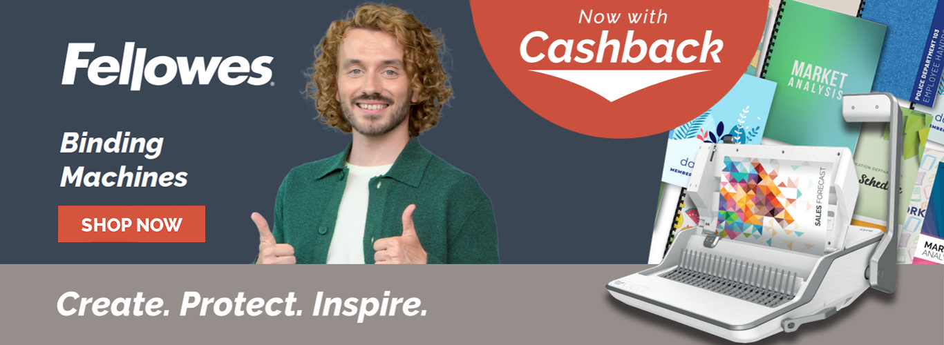 Fellowes Q2 2026 Binding Cashback