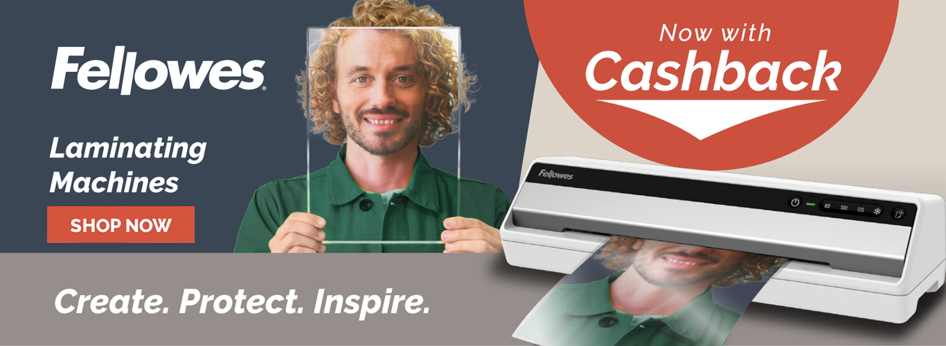 Fellowes Q2 2026 Laminating Cashback
